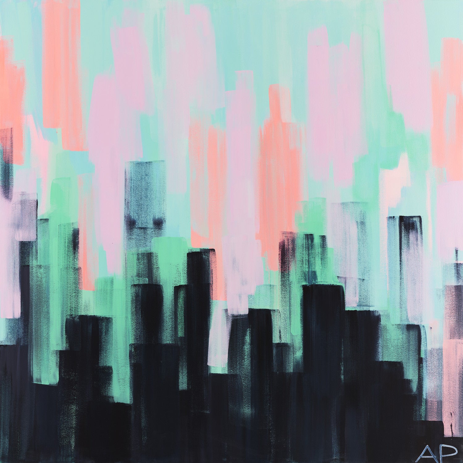 Bayside Skyline #7 - Original Art